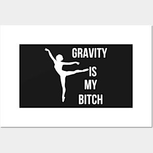 Gravity Is My Bitch Posters and Art